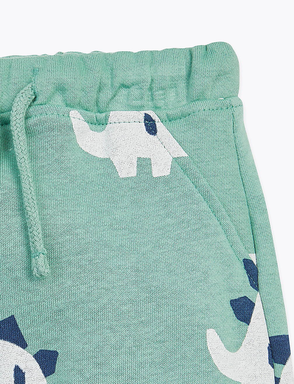 Cotton Dinosaur Print Joggers (0 -3 Yrs)
