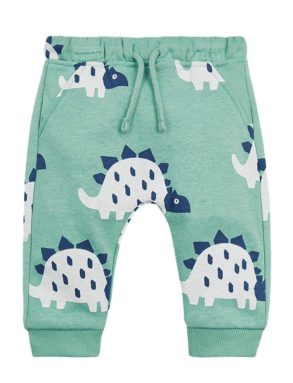 Cotton Dinosaur Print Joggers (0 -3 Yrs)