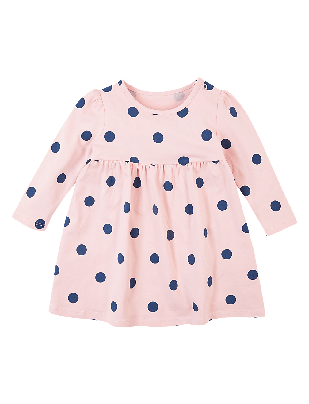 Cotton Rich Jersey Spot Design Dress