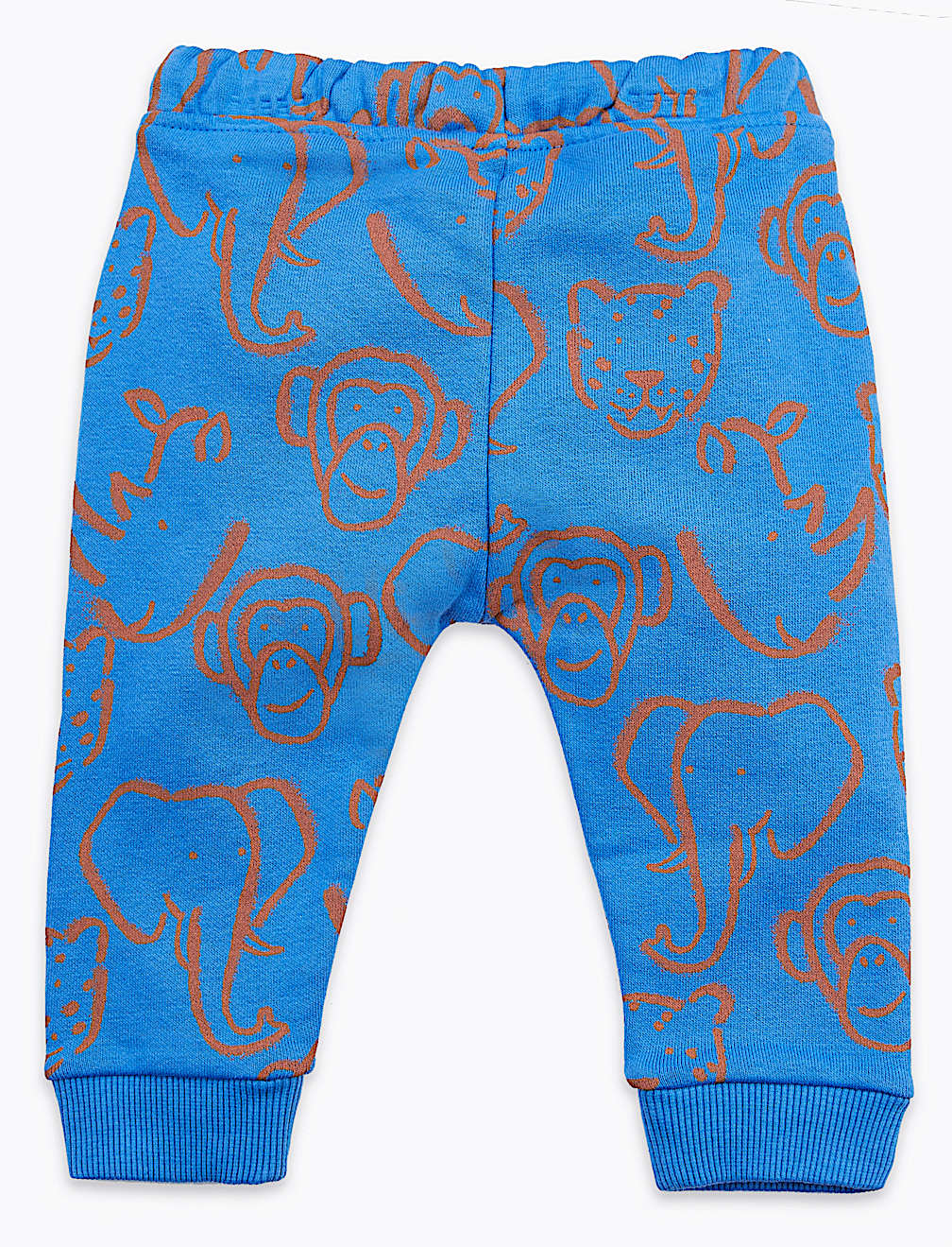 Cotton Rich Animal Print Joggers