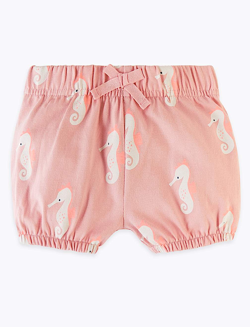 Pure Cotton Bloomer Shorts (0-3 Yrs)