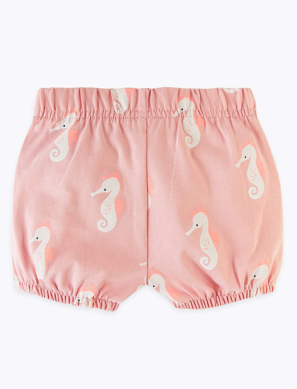 Pure Cotton Bloomer Shorts (0-3 Yrs)