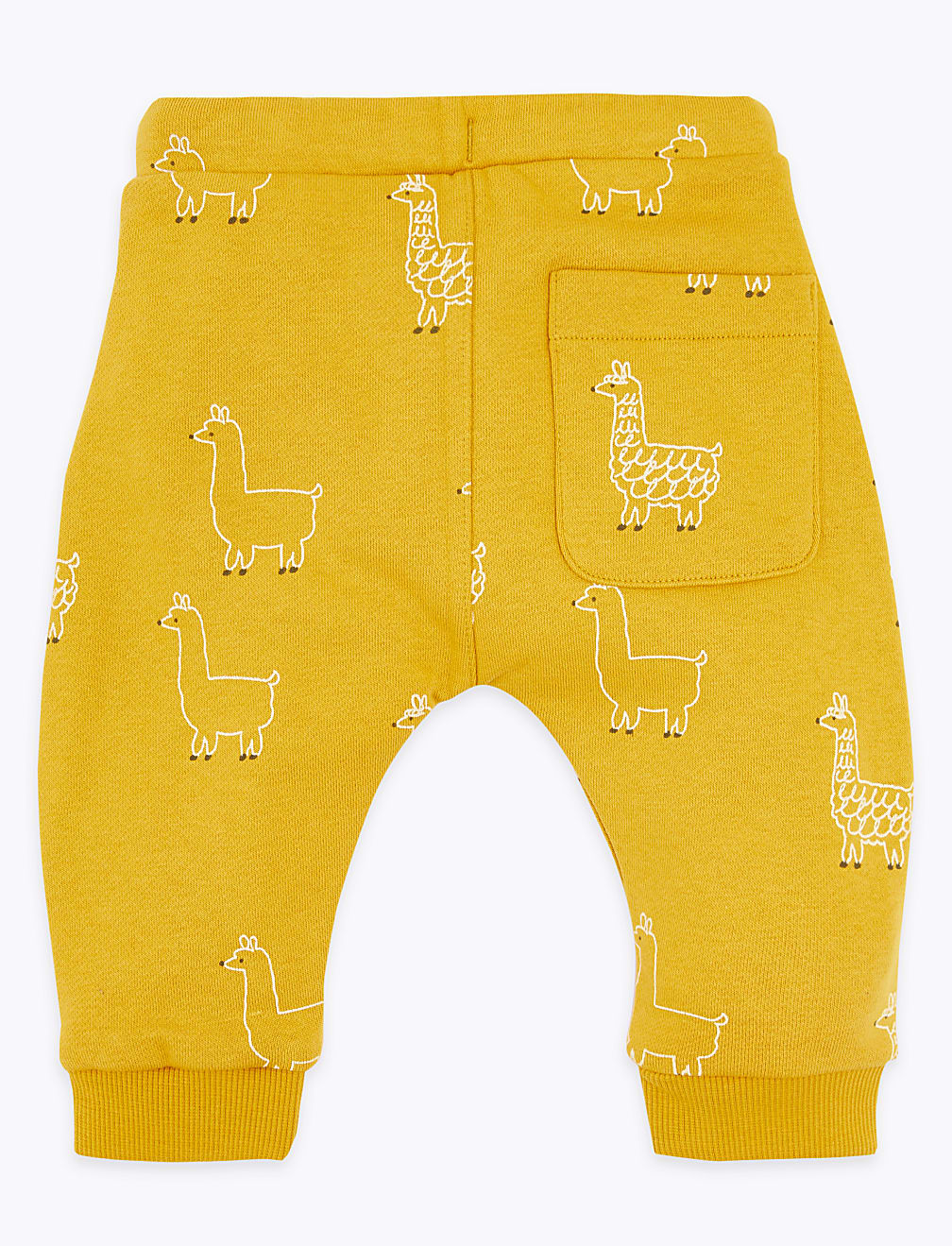 Cotton Rich Llama Print Joggers (0-3 Yrs)