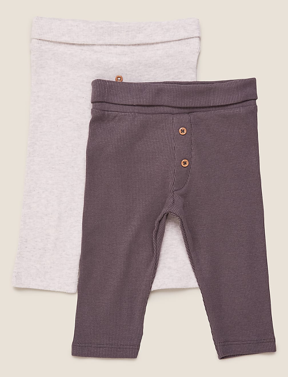 2pk Cotton Leggings