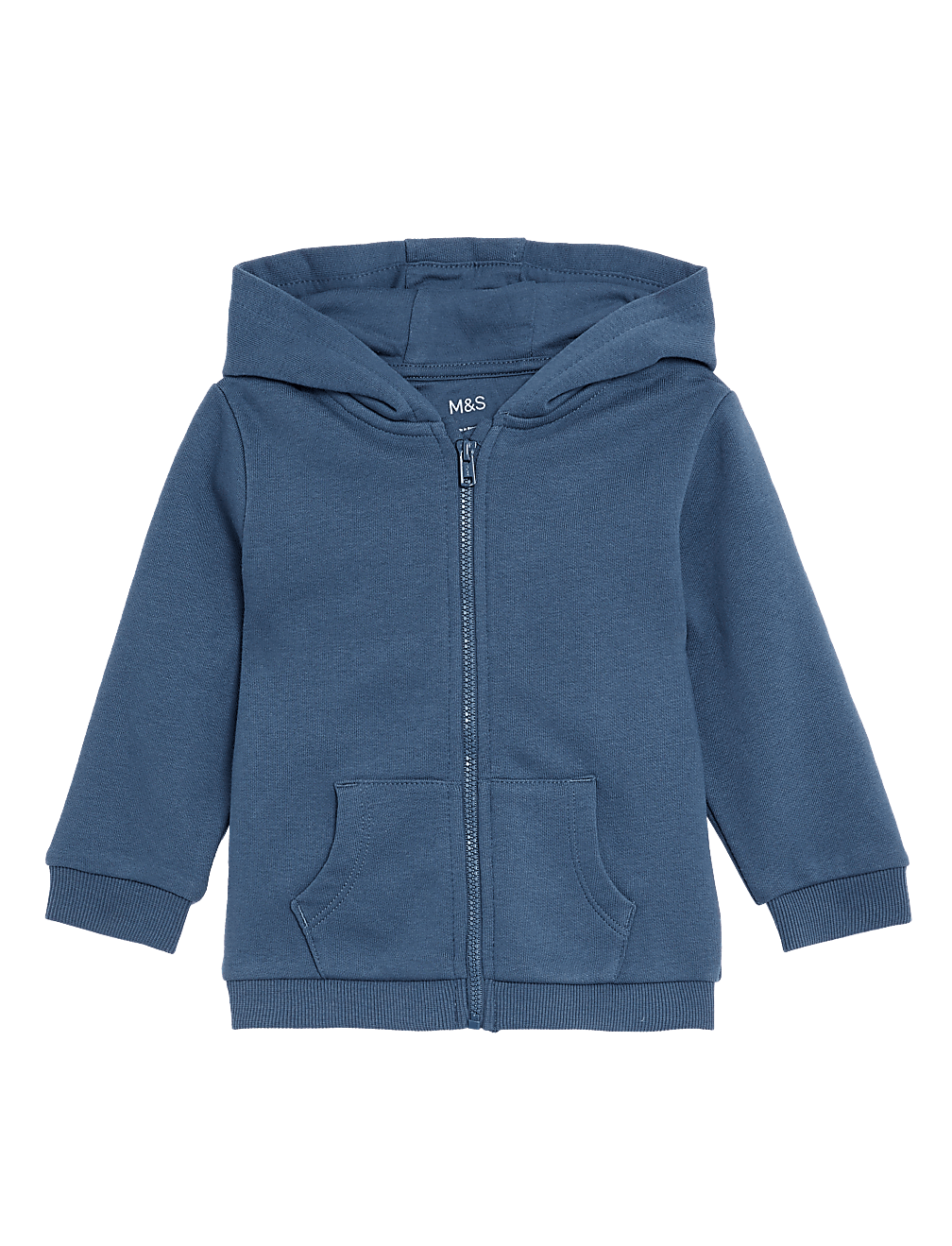 Cotton Rich Zip Hoodie (0-3 Yrs)
