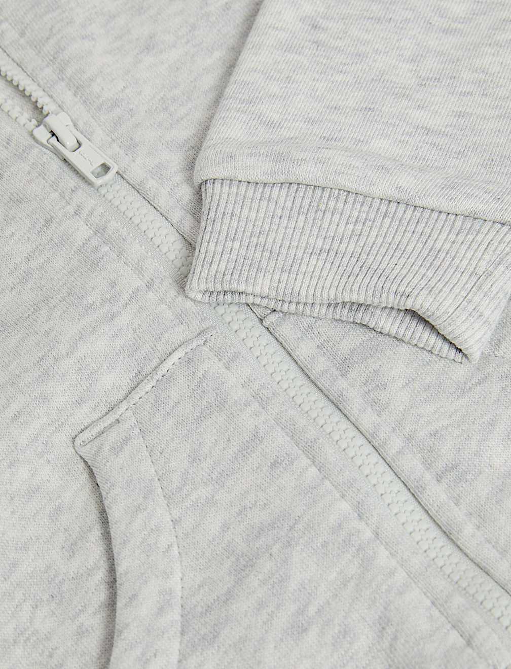 Cotton Rich Zip Hoodie (0-3 Yrs)