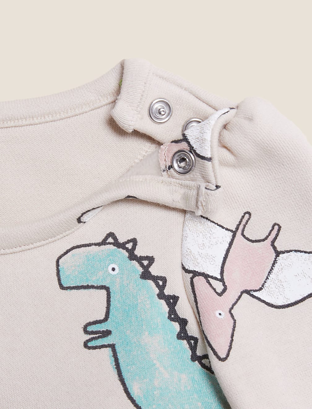 Cotton Rich Dinosaur Dress (0-3 Yrs)
