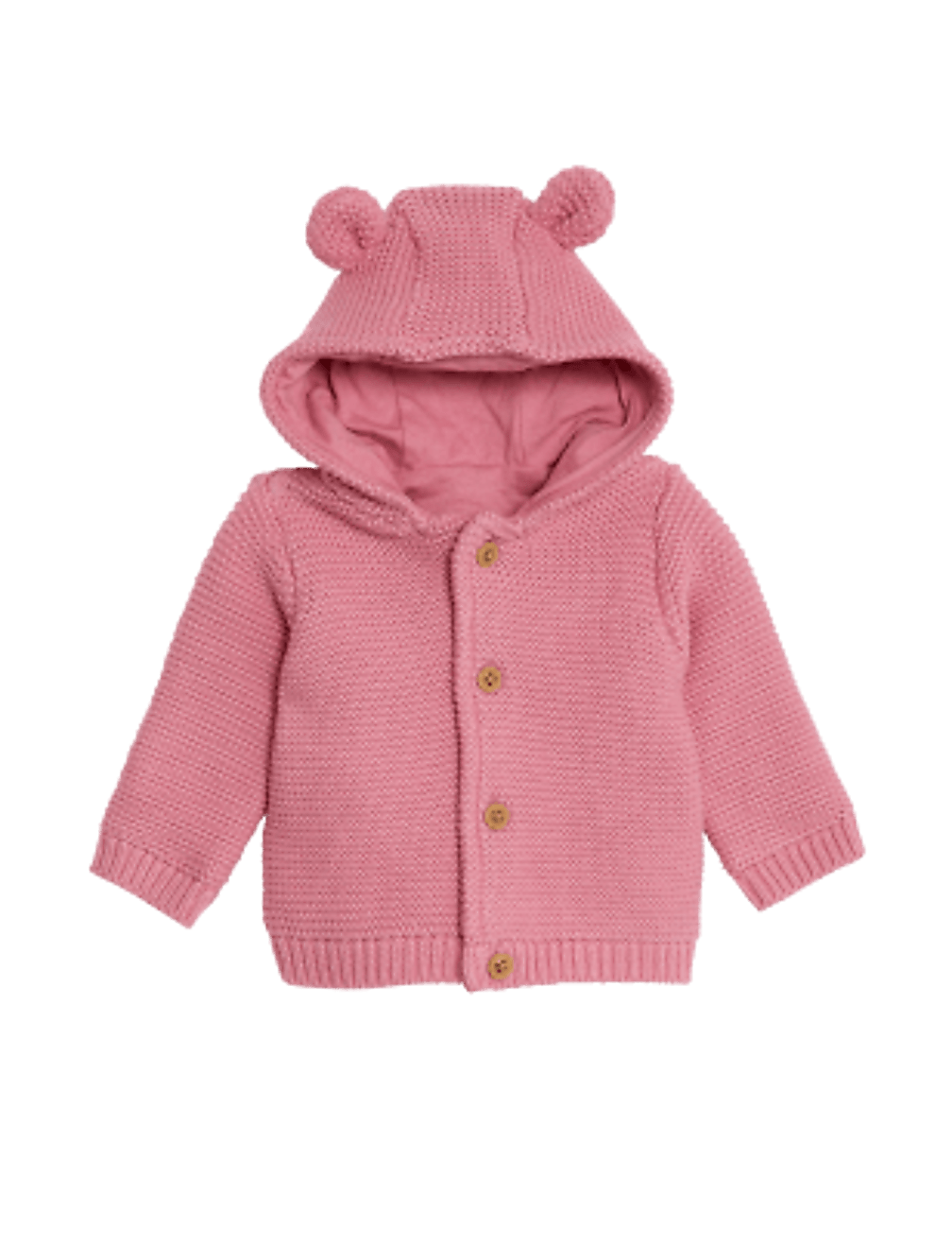 Pure Cotton Chunky Knitted Cardigan