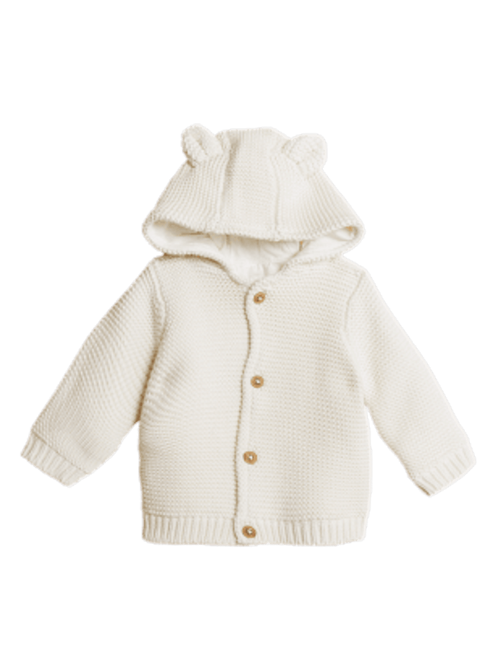 Pure Cotton Chunky Knitted Cardigan