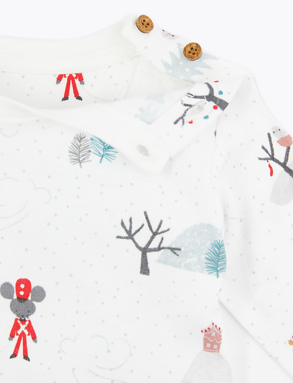 Winter Scene Printed  Top