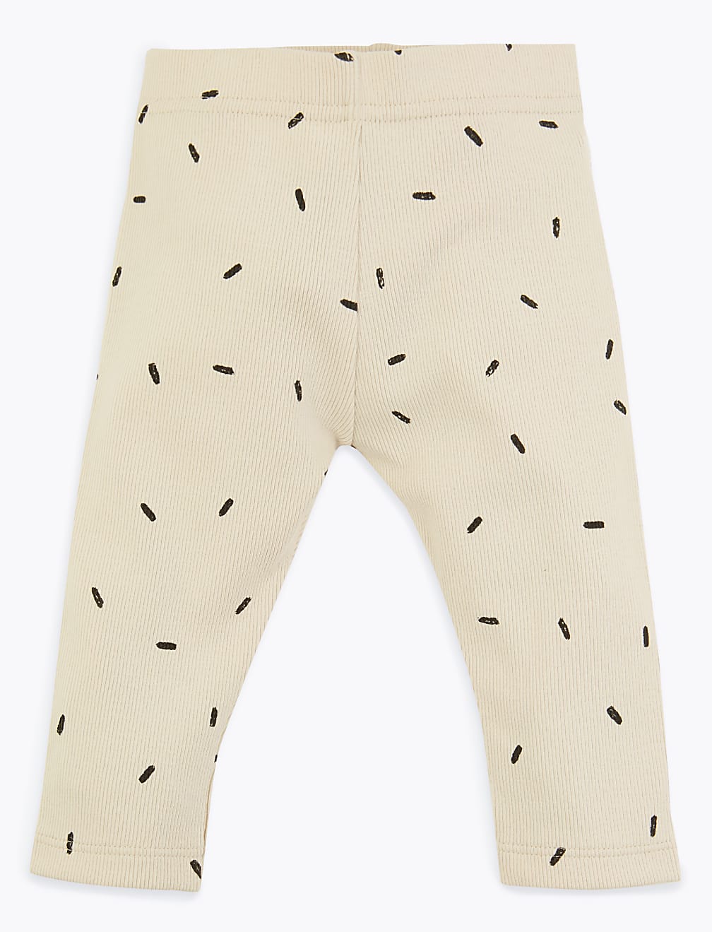 Organic Cotton Dash Print Leggings