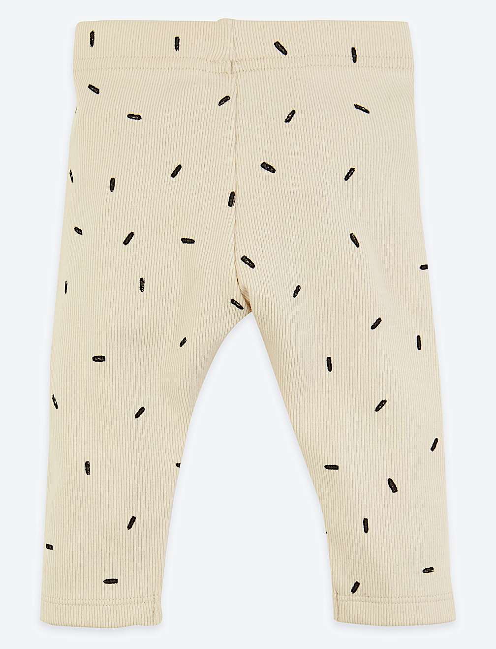 Organic Cotton Dash Print Leggings