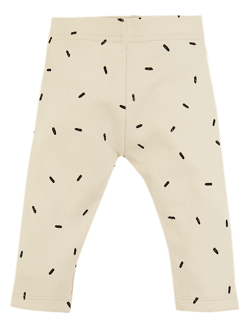 Organic Cotton Dash Print Leggings