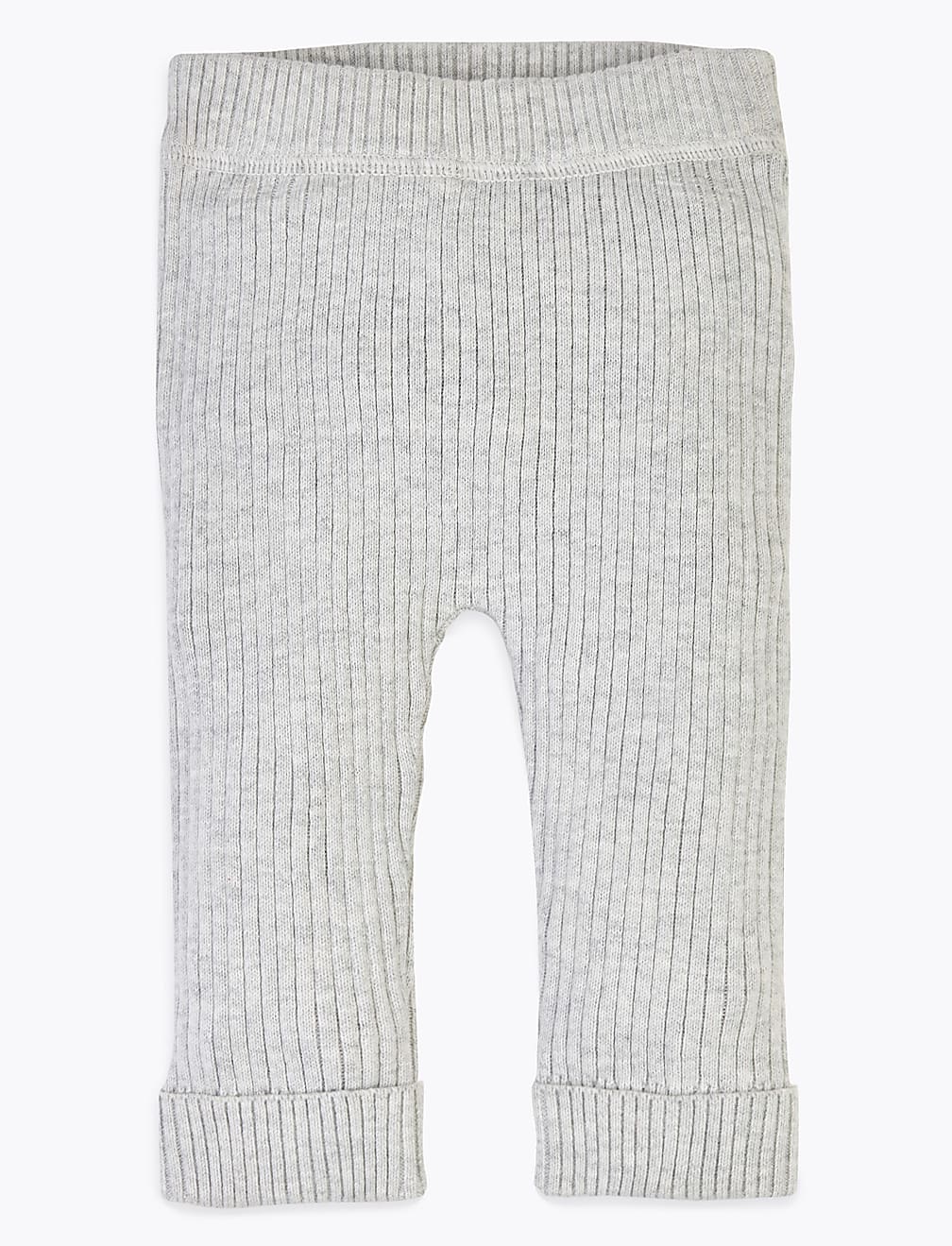 Cotton Ribbed Leggings