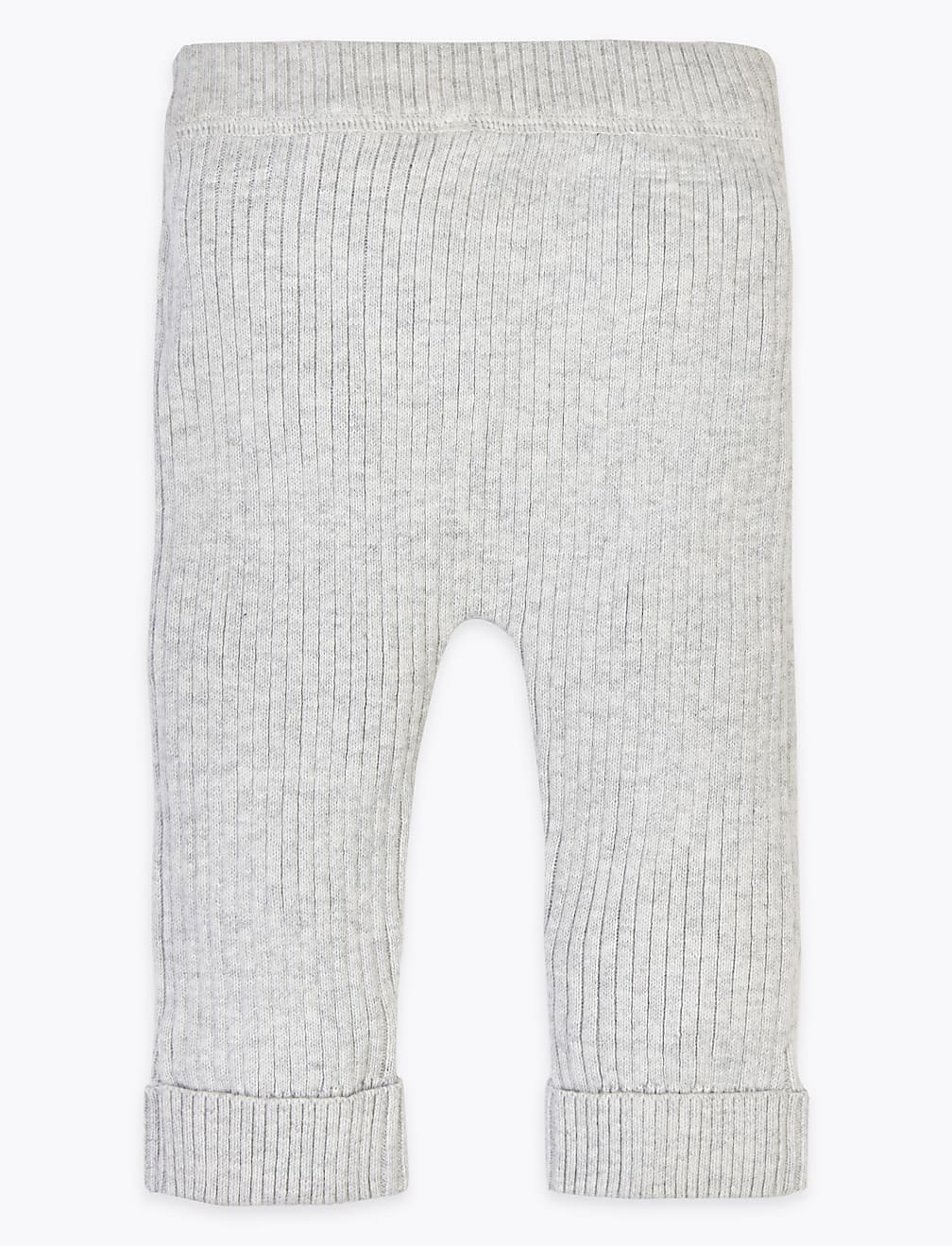 Cotton Ribbed Leggings