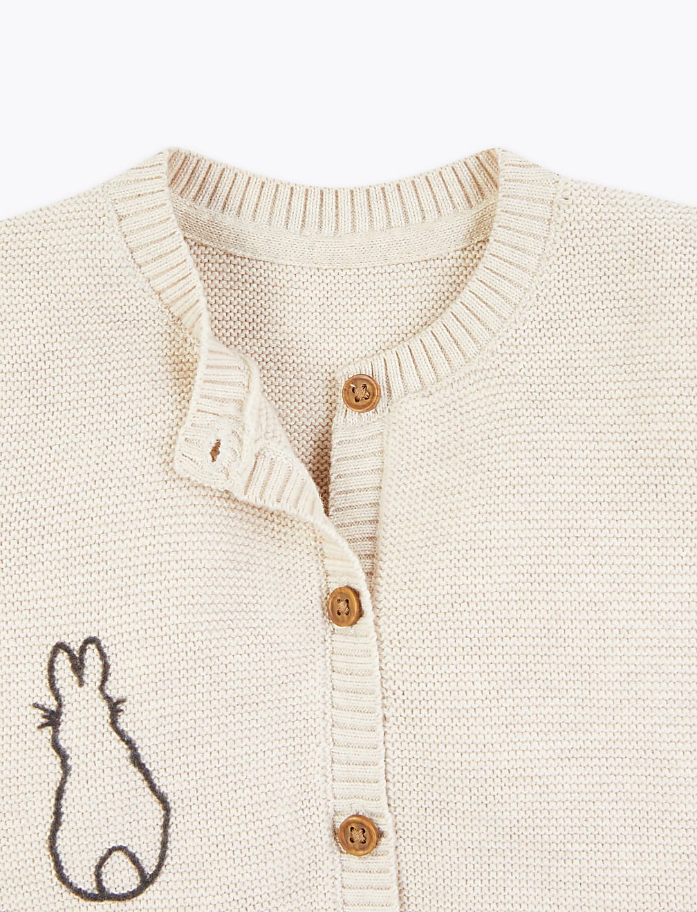 Pure Cotton Peter Rabbit™ Cardigan (7lbs-36 Mths)