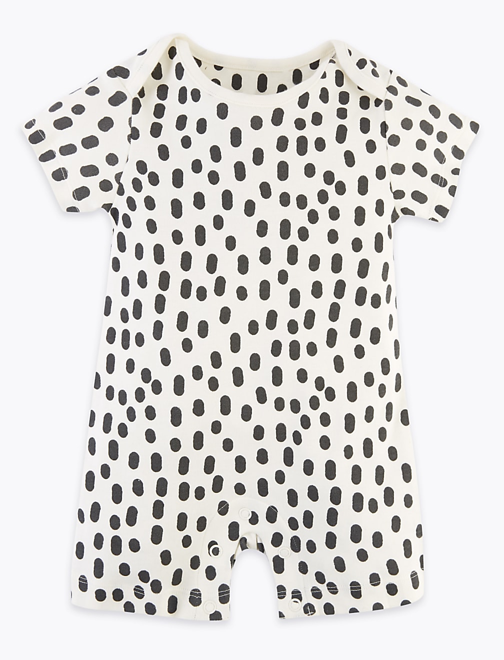 3 Pack Pure Cotton Safari Rompers (6½lbs-3 Yrs)