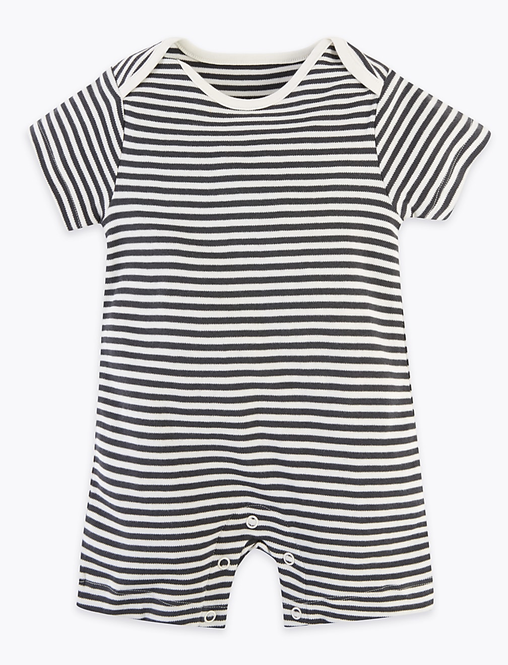3 Pack Pure Cotton Safari Rompers (6½lbs-3 Yrs)