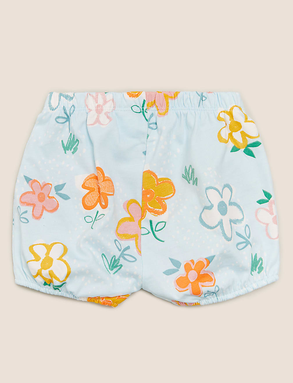 Organic Cotton Floral Shorts