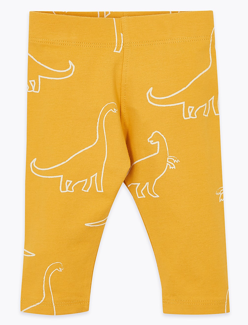 3 Pack Cotton Dinosaur Print Leggings (0-3 Yrs)