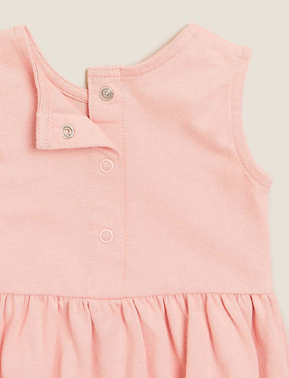 Organic Cotton Bunny Romper (0-3 Yrs)