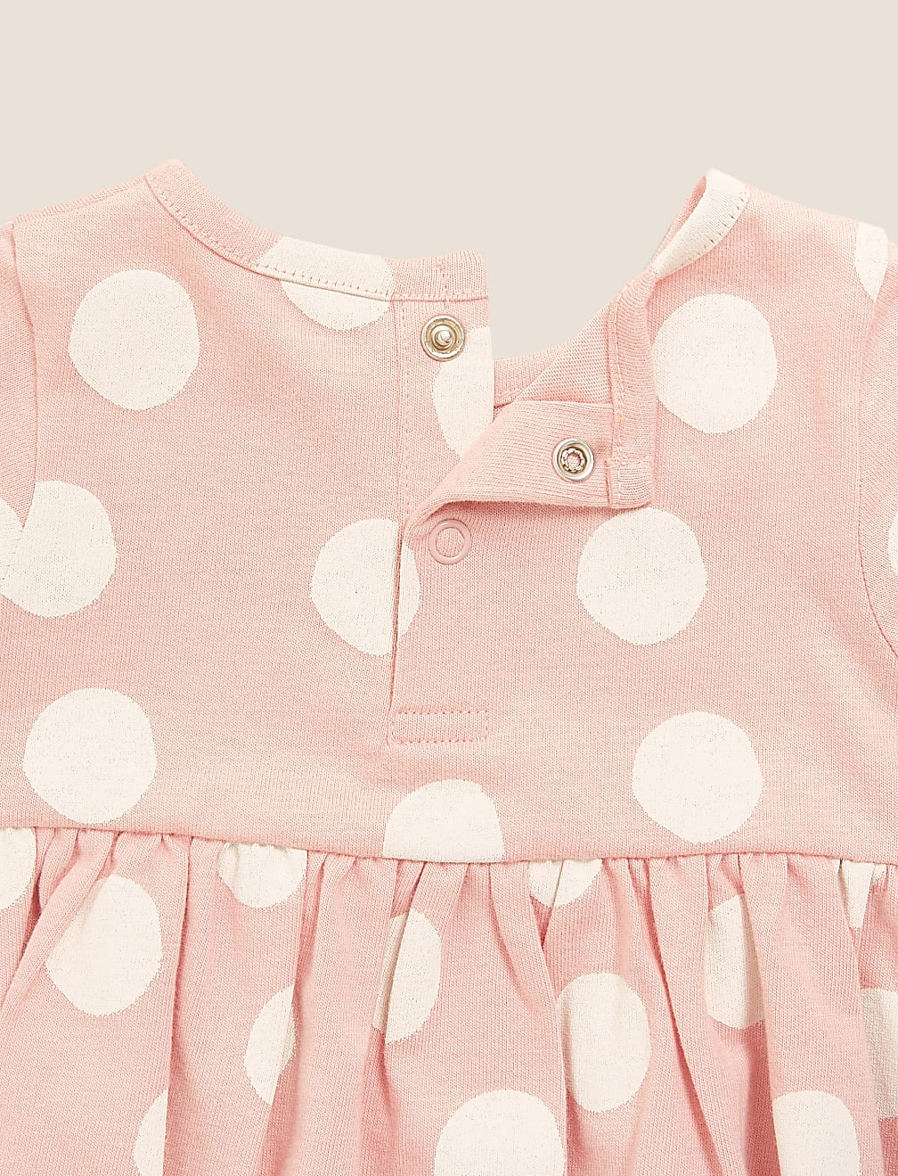 Organic Cotton Polka Dot Dress