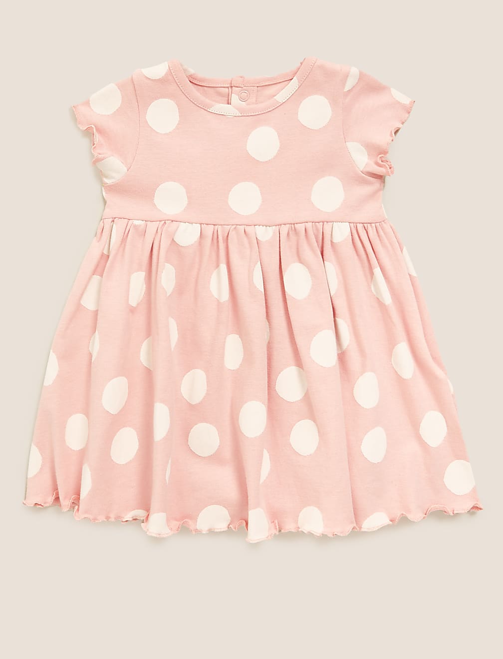 Organic Cotton Polka Dot Dress