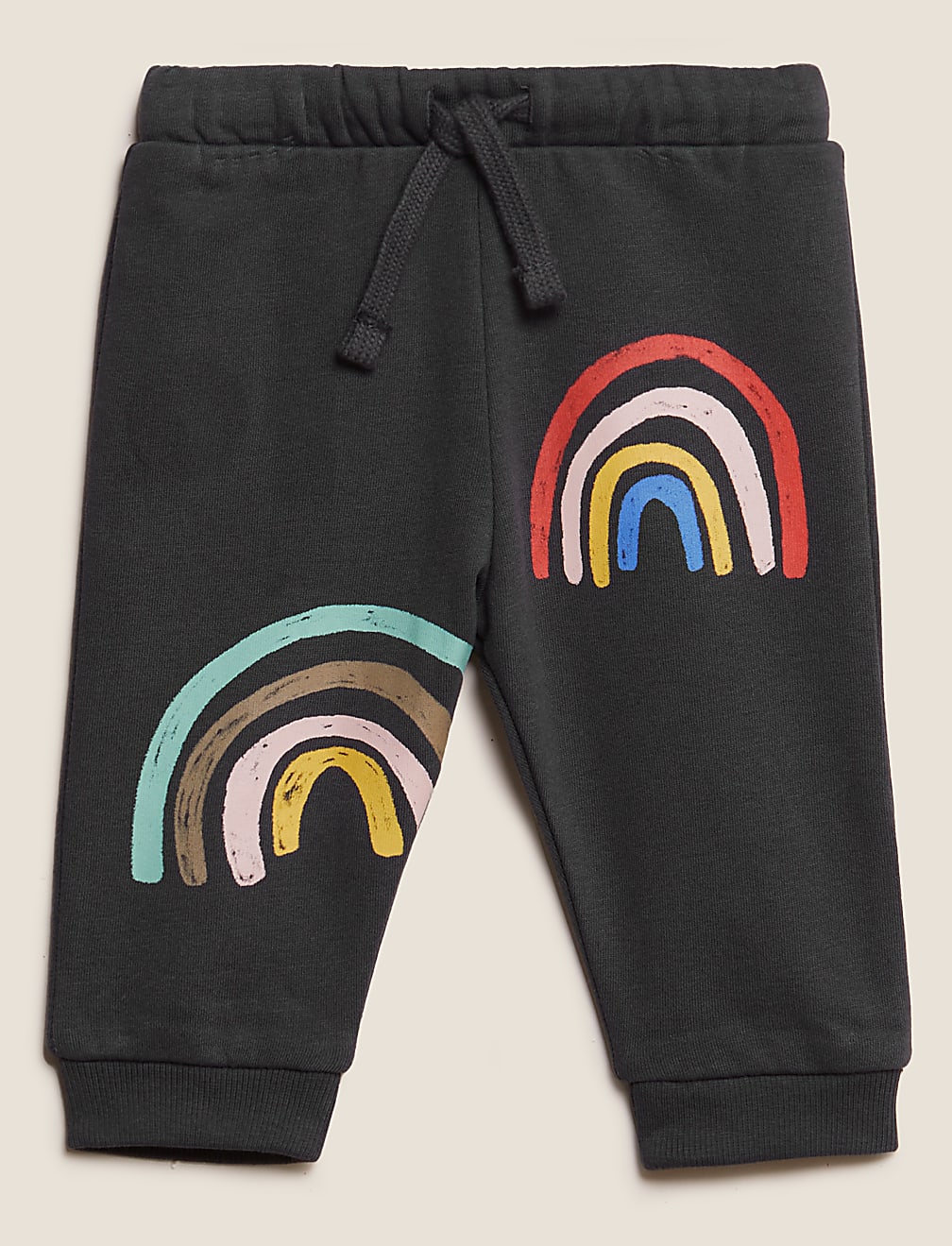 Cotton Rich Rainbow Joggers (0-3 Yrs)
