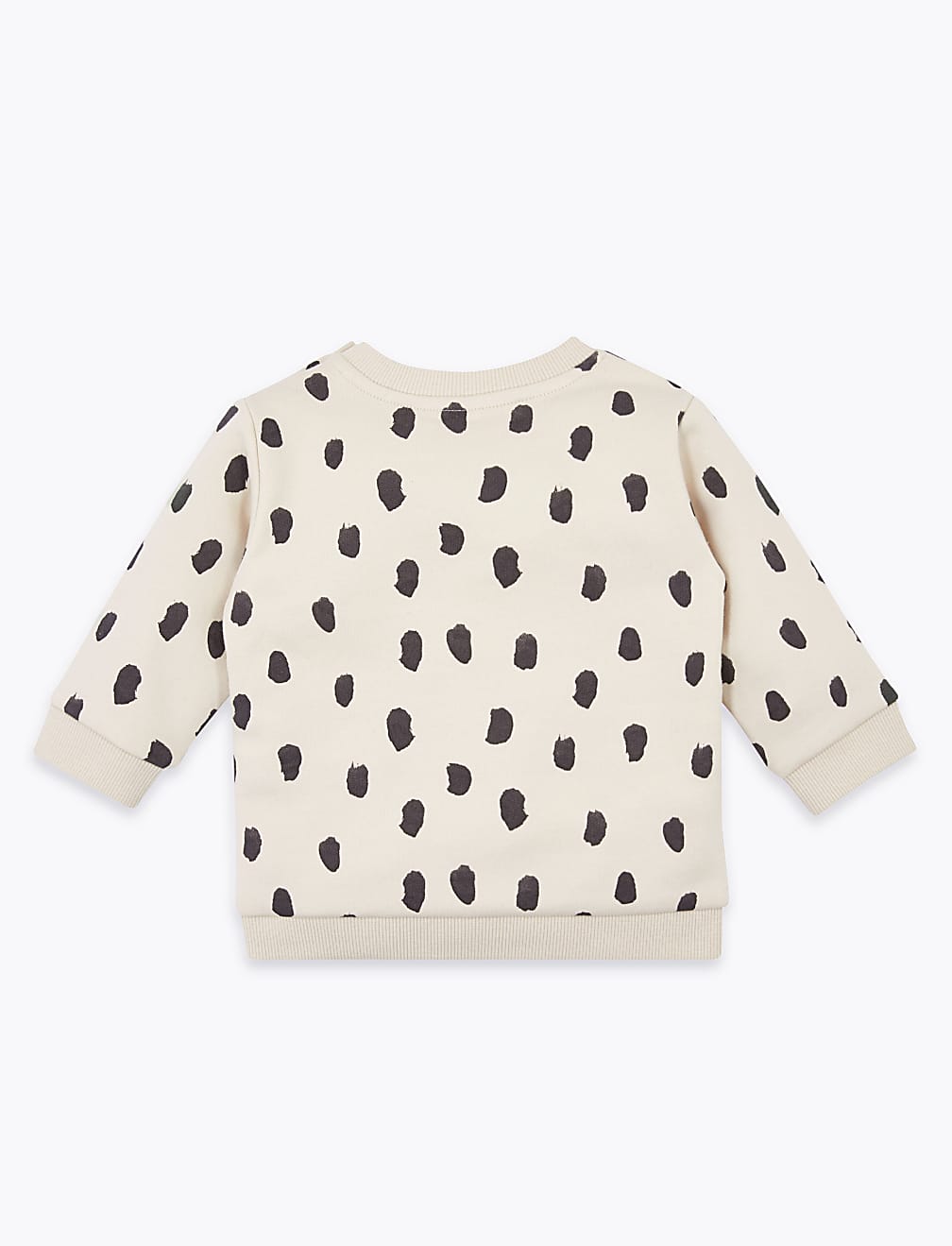 Cotton Rich Dash Print Sweatshirt (0-3 Yrs)