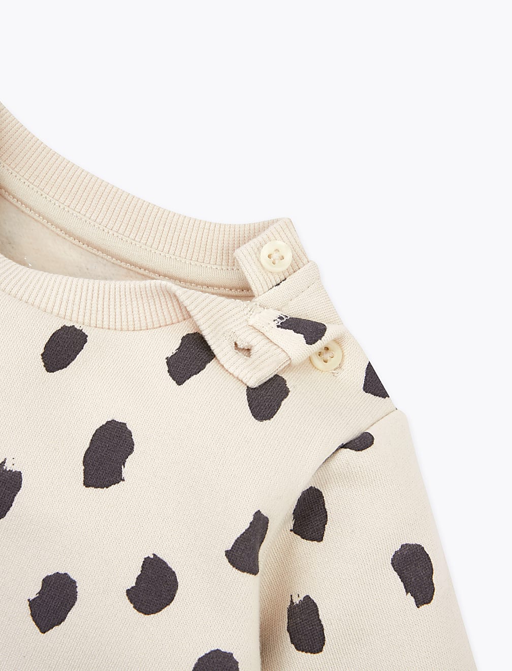 Cotton Rich Dash Print Sweatshirt (0-3 Yrs)