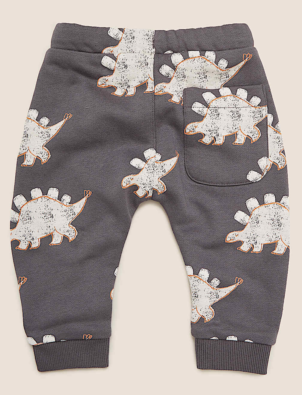 Cotton Dinosaur Joggers (0-3 Yrs)