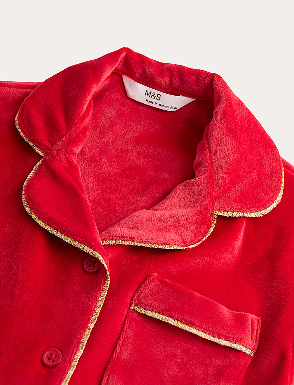 Kids Velour Soft Pyjamas (1-16 Yrs)
