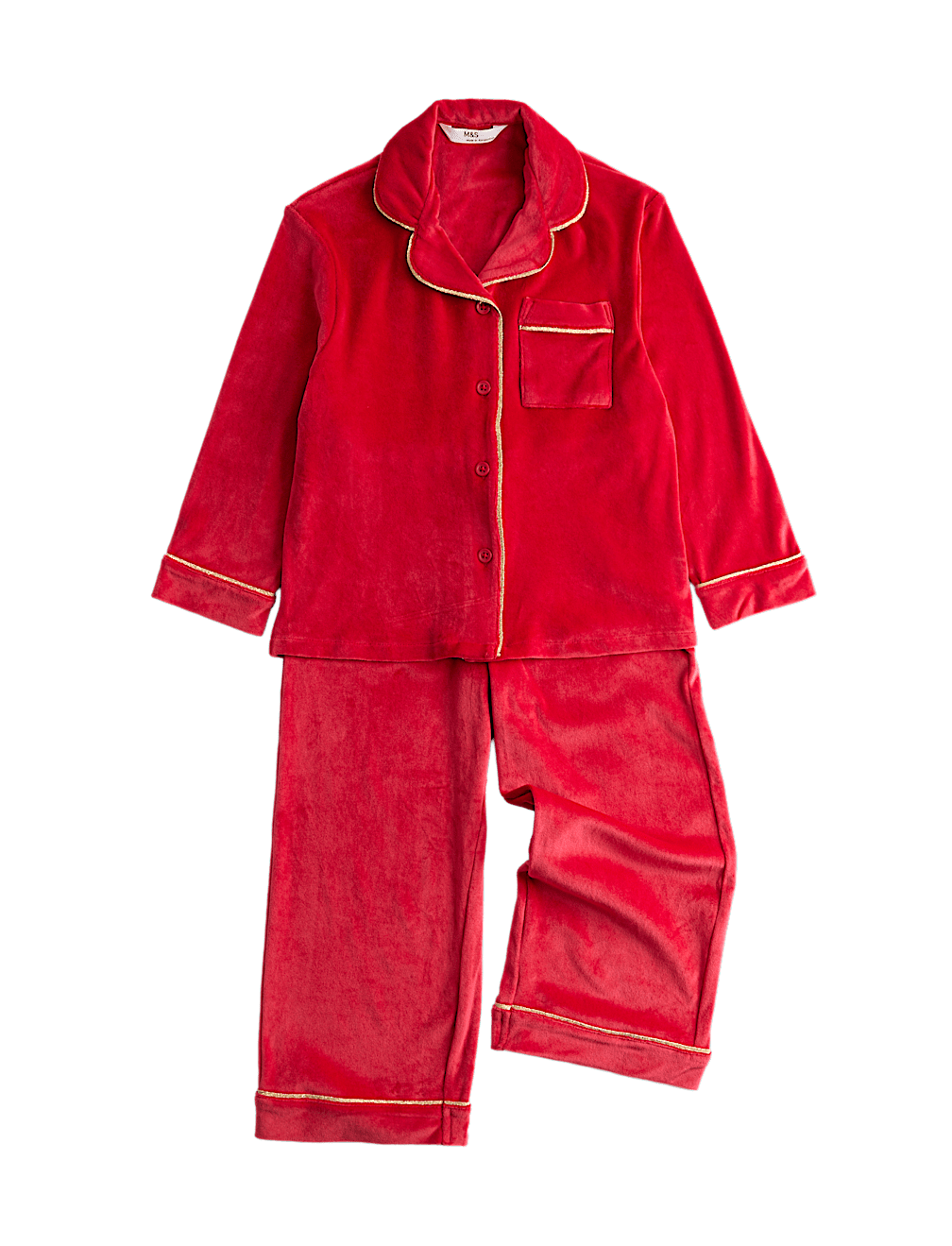 Kids Velour Soft Pyjamas (1-16 Yrs)