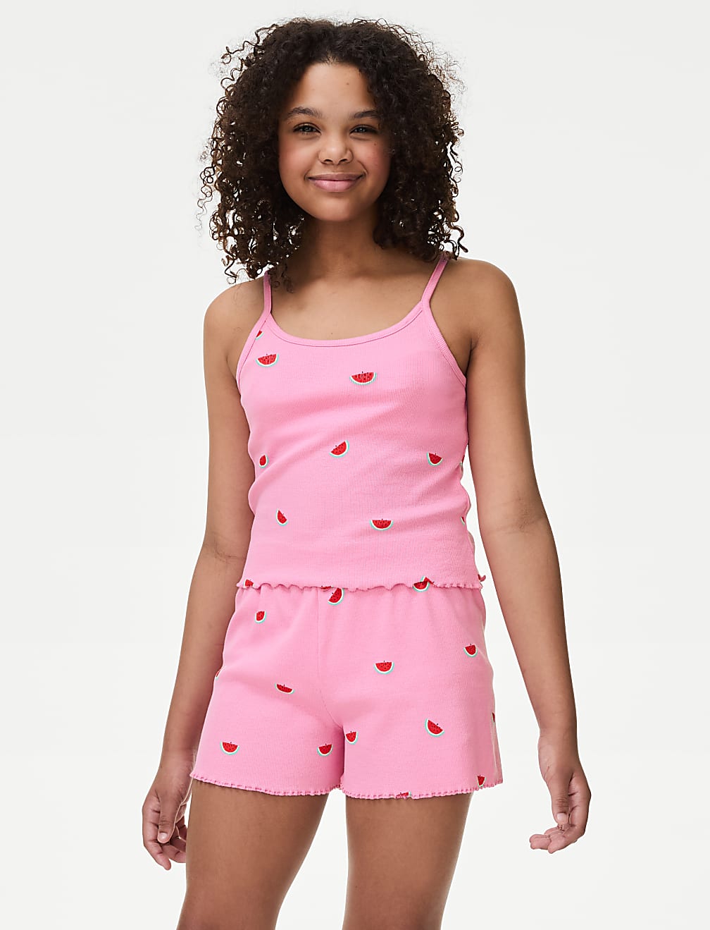 Buy Cotton Rich Watermelon Pyjamas 6 16 Yrs at Marks Spencer