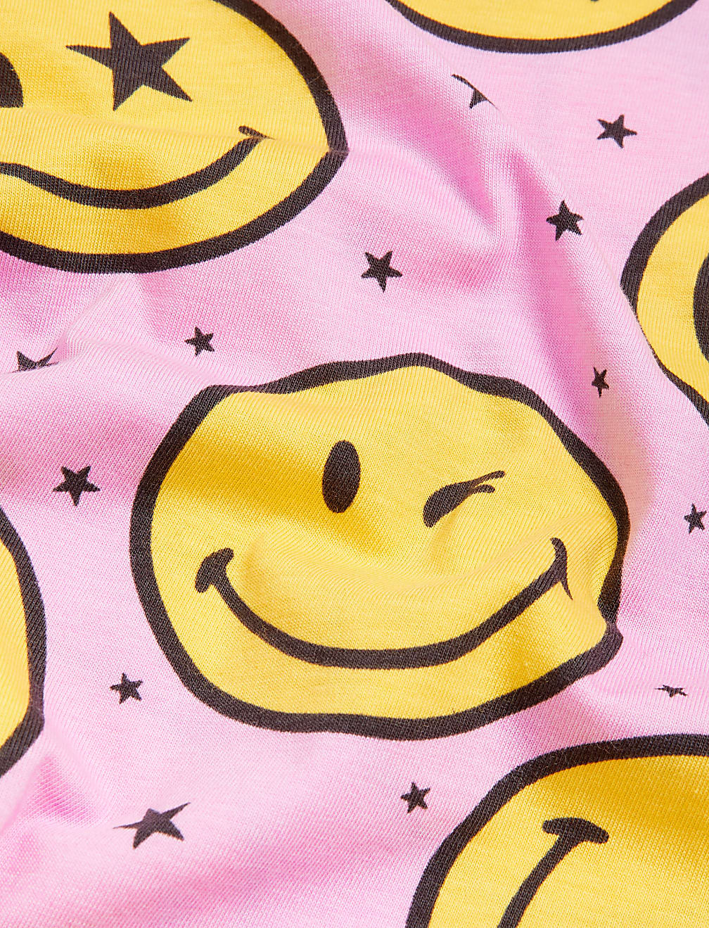 Pure Cotton Smiley Print Short Pyjama Set