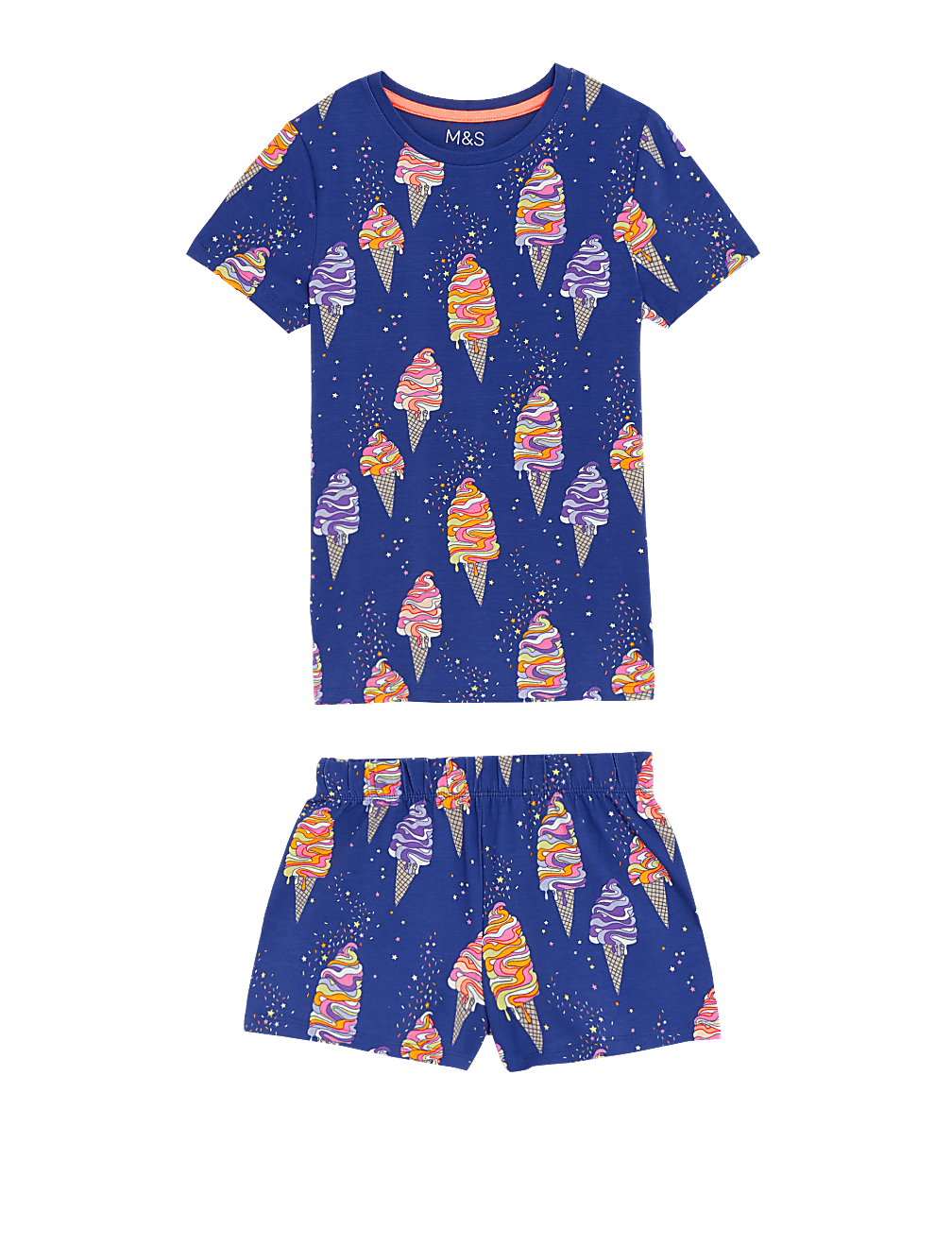 Cotton Rich Ice Cream Short Pyjama Set