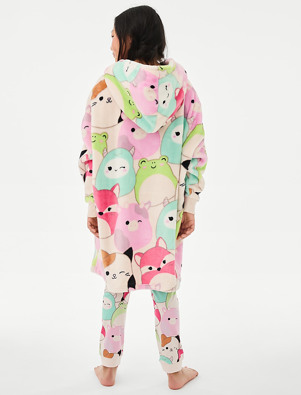Squishmallows™ Oversized Fleece Hoodie (5-16 Yrs)