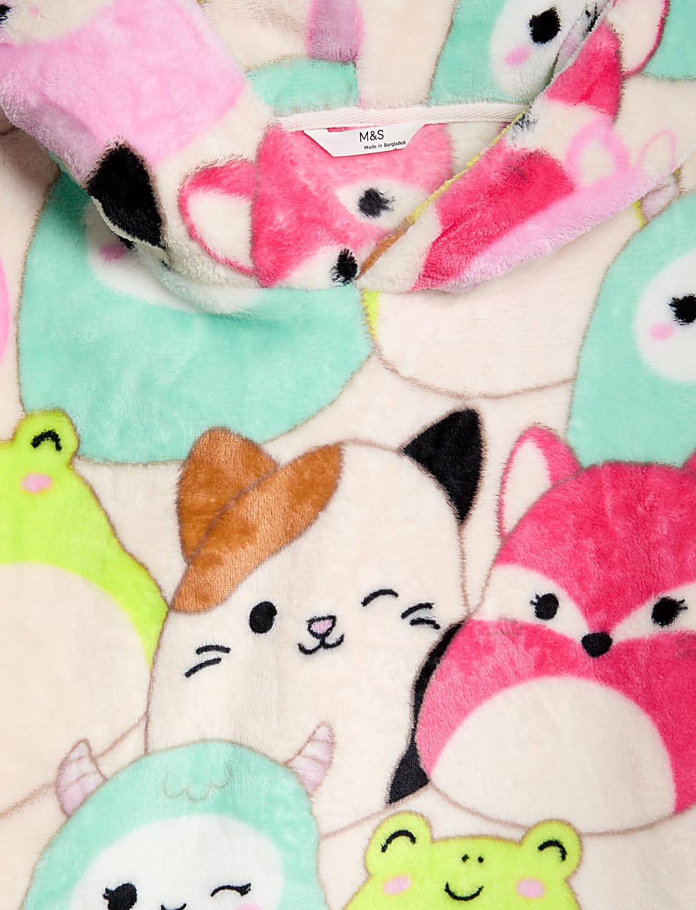 Squishmallows™ Oversized Fleece Hoodie (5-16 Yrs)
