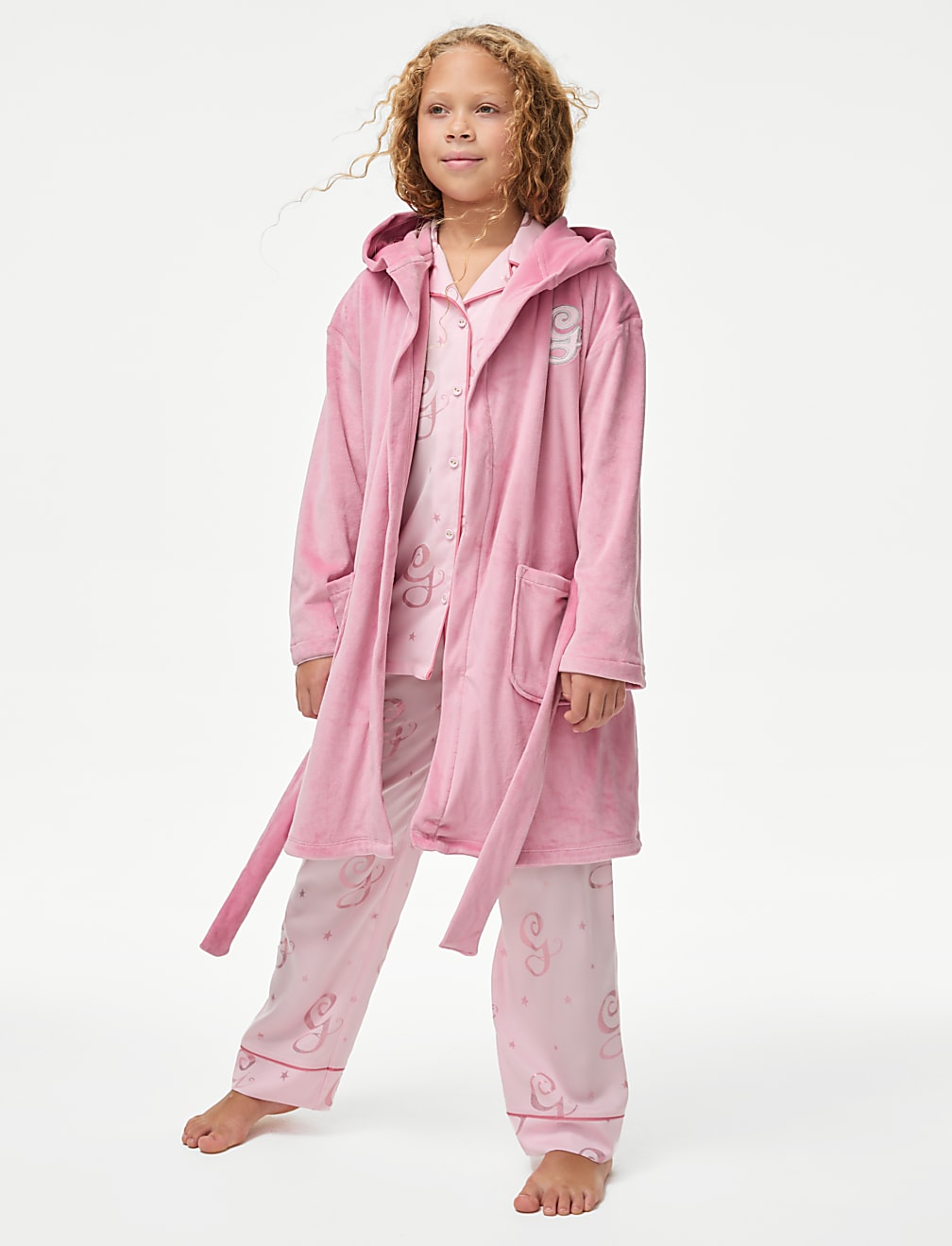 Wicked™ Glinda Velour Dressing Gown (6-16 Yrs)