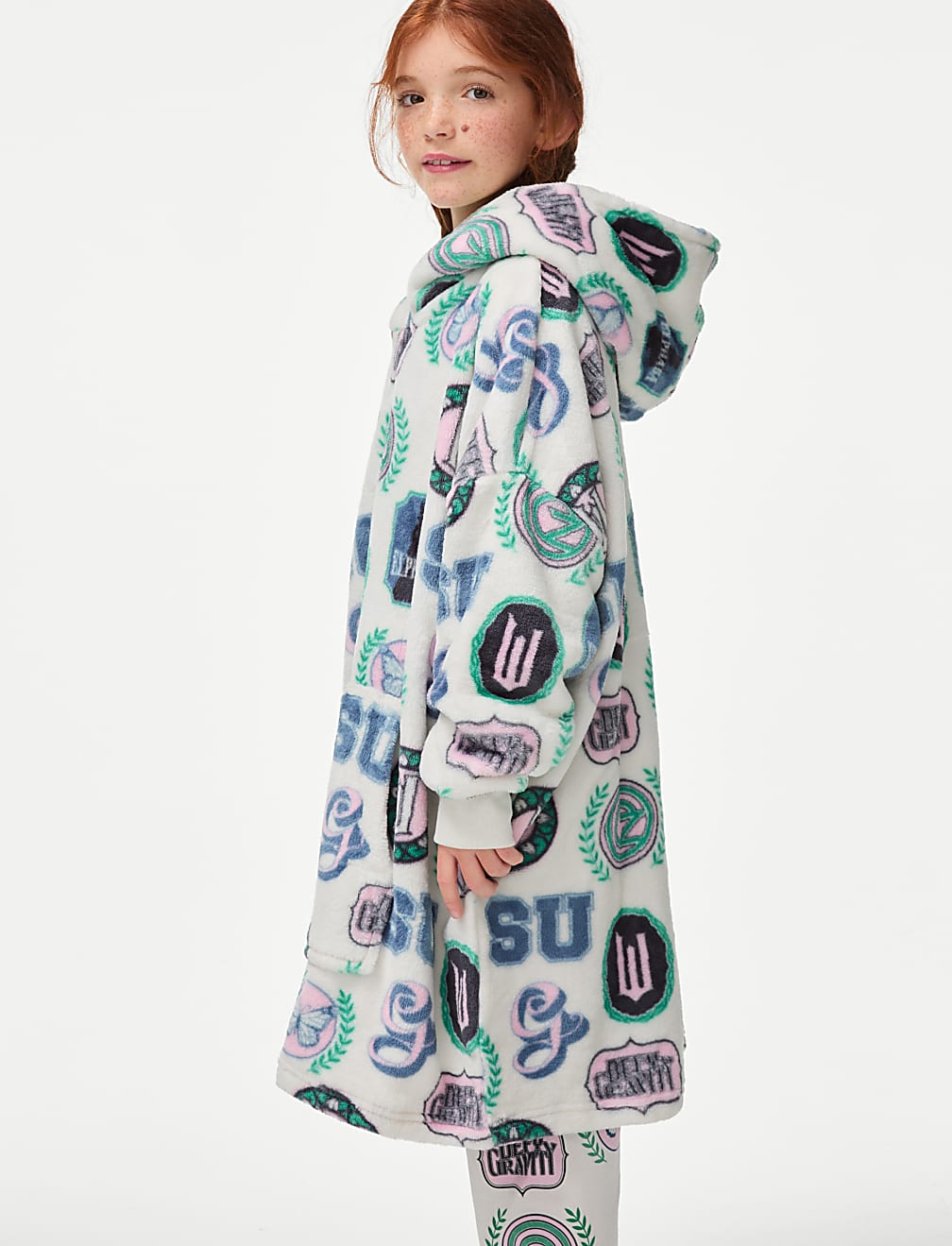 Wicked™ Oversized Fleece Hoodie (6-16 Yrs)