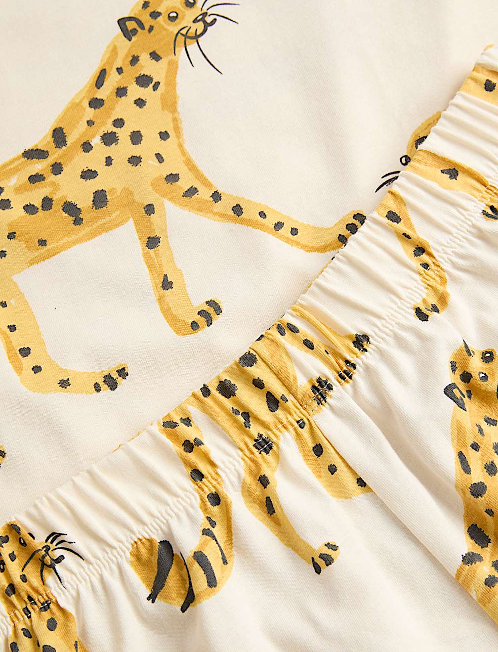 Pure Cotton Leopard Pyjamas (1-16 Yrs)