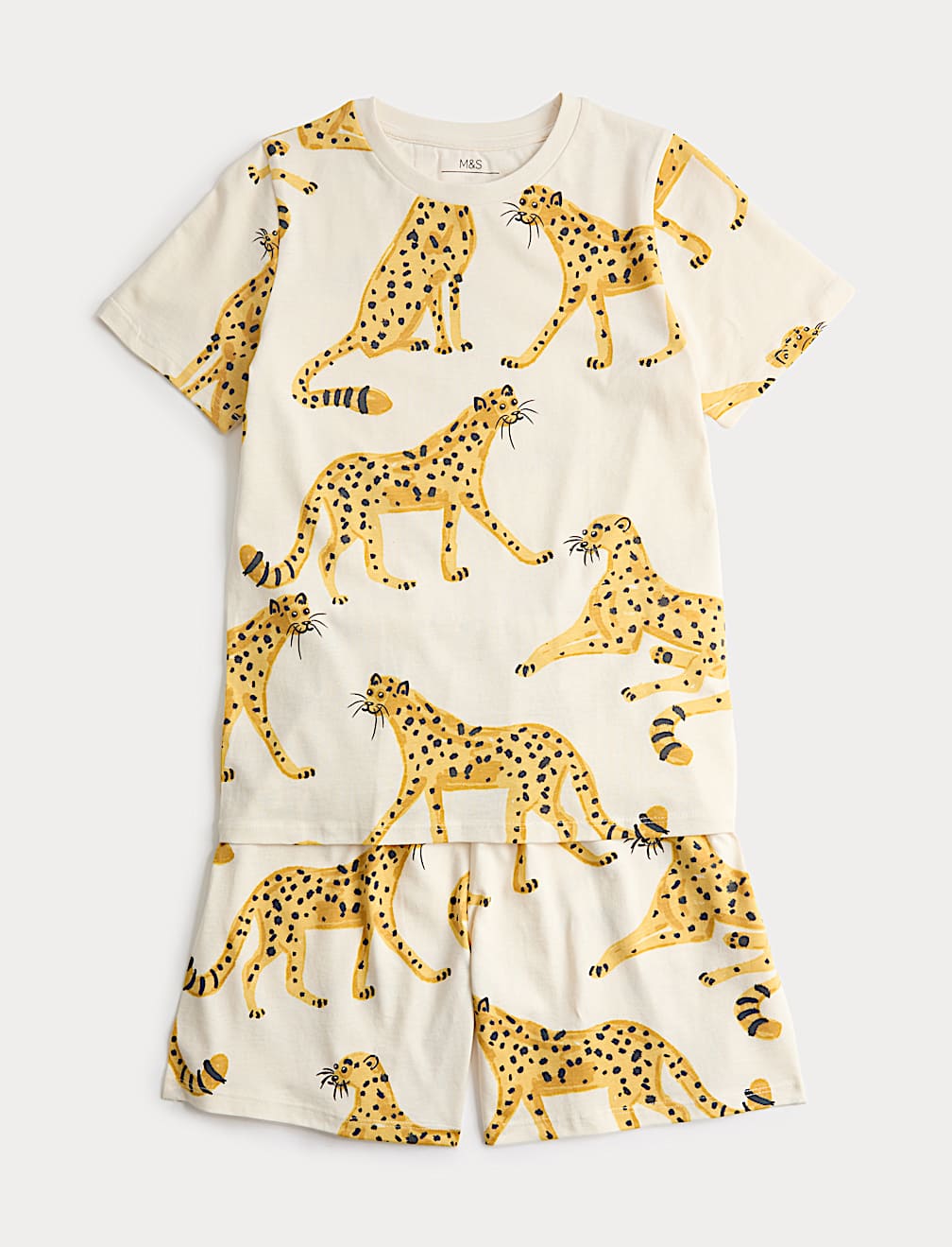 Pure Cotton Leopard Pyjamas (1-16 Yrs)