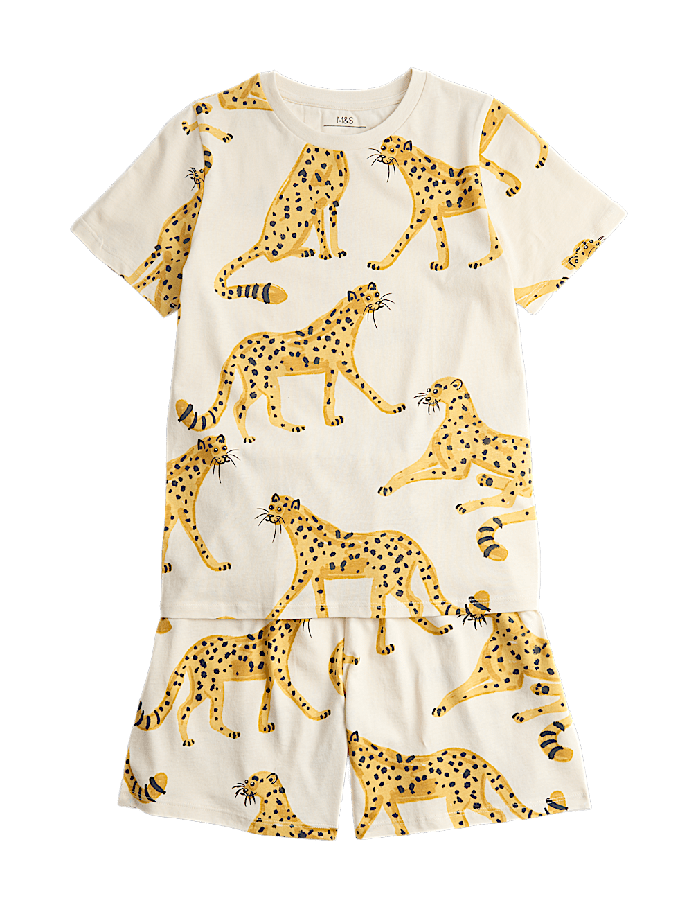 Pure Cotton Leopard Pyjamas (1-16 Yrs)