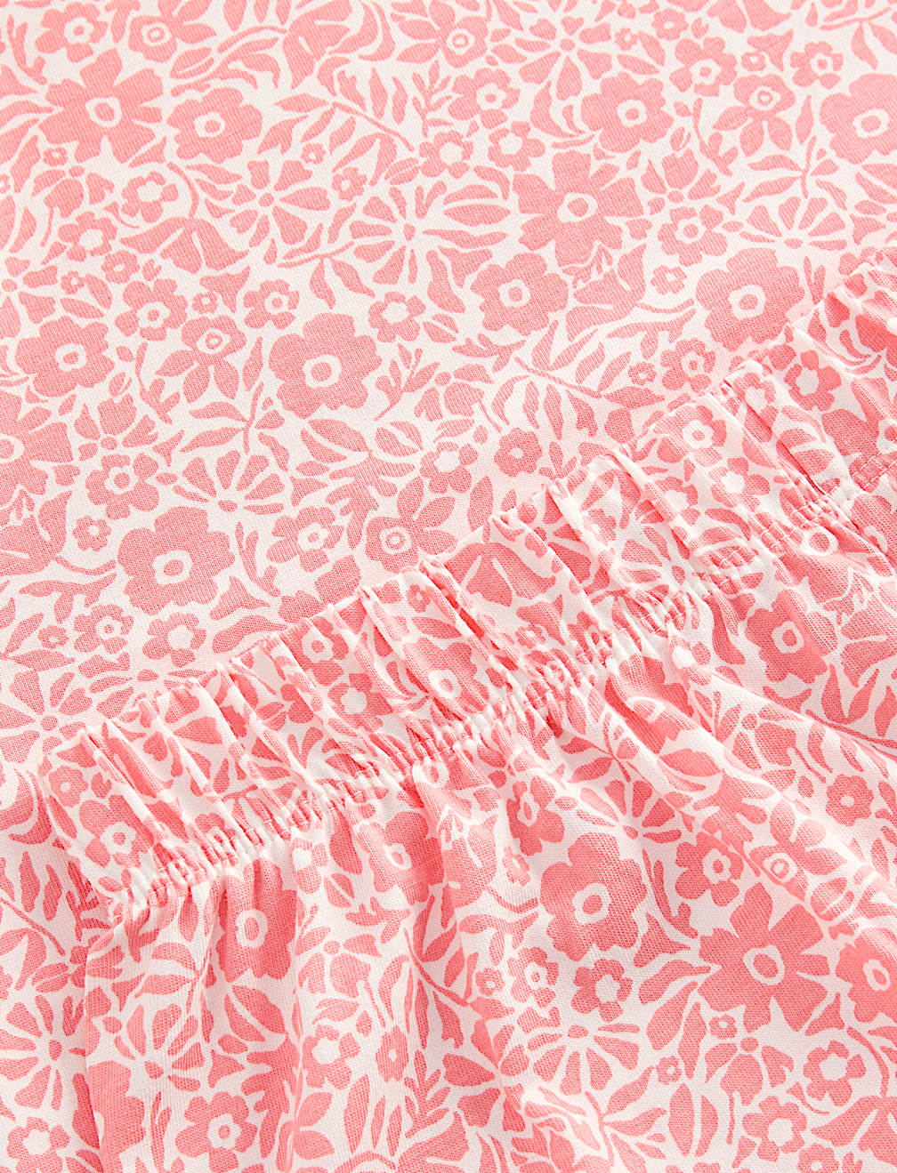 Pure Cotton Floral Short Pyjamas (1-16 Yrs)