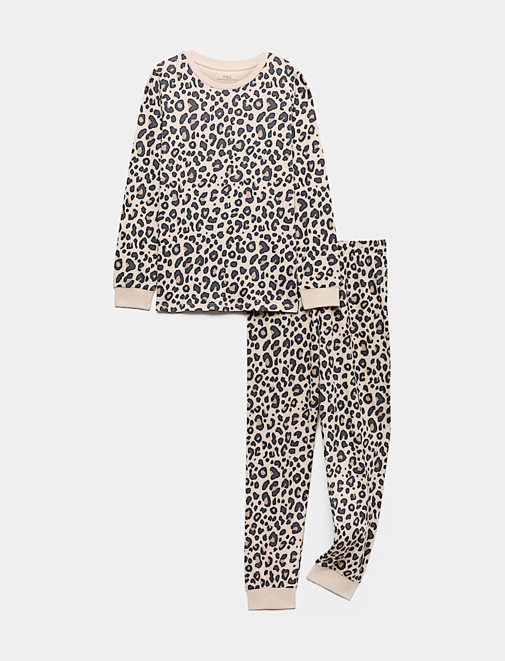 Pure Cotton Leopard Print Pyjamas (12 Mths - 16 Yrs)