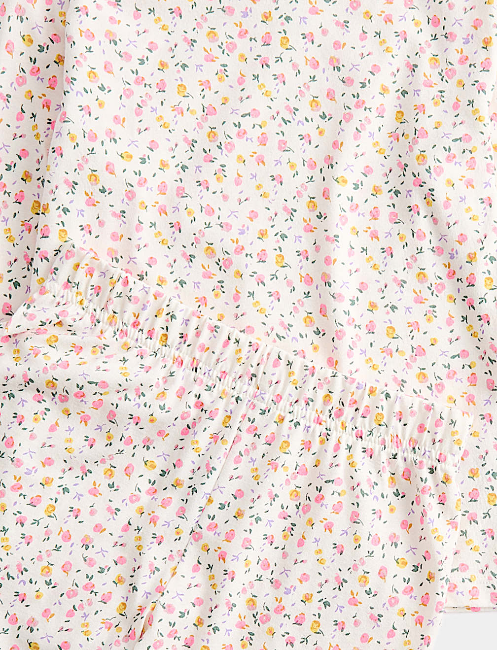 Pure Cotton Ditsy Floral Pyjamas (1-16 Yrs)