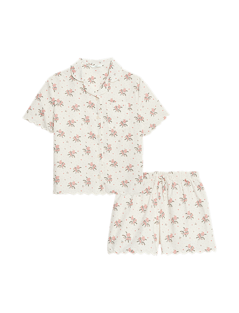 Kids Cotton Floral Revere Pyjama