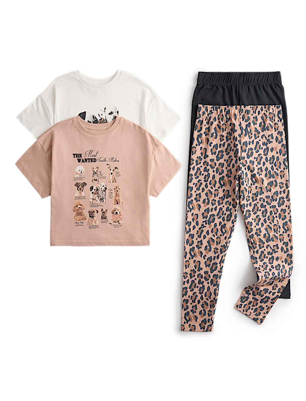 2pk Pure Cotton Dog Pyjama Sets