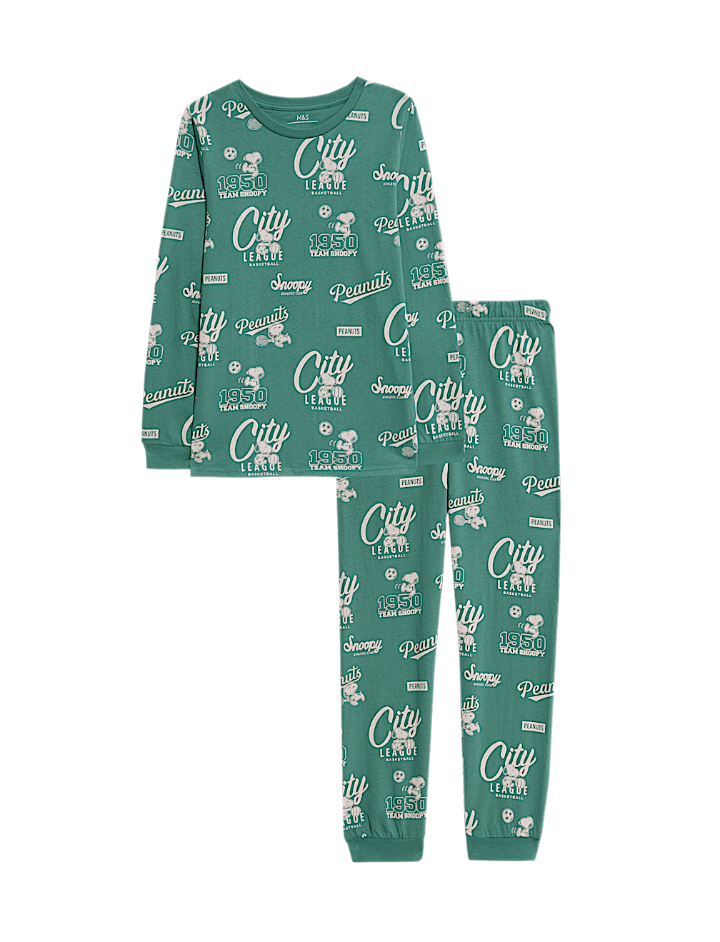 Pure Cotton Snoopy™ Print Pyjamas (6-16 Yrs)