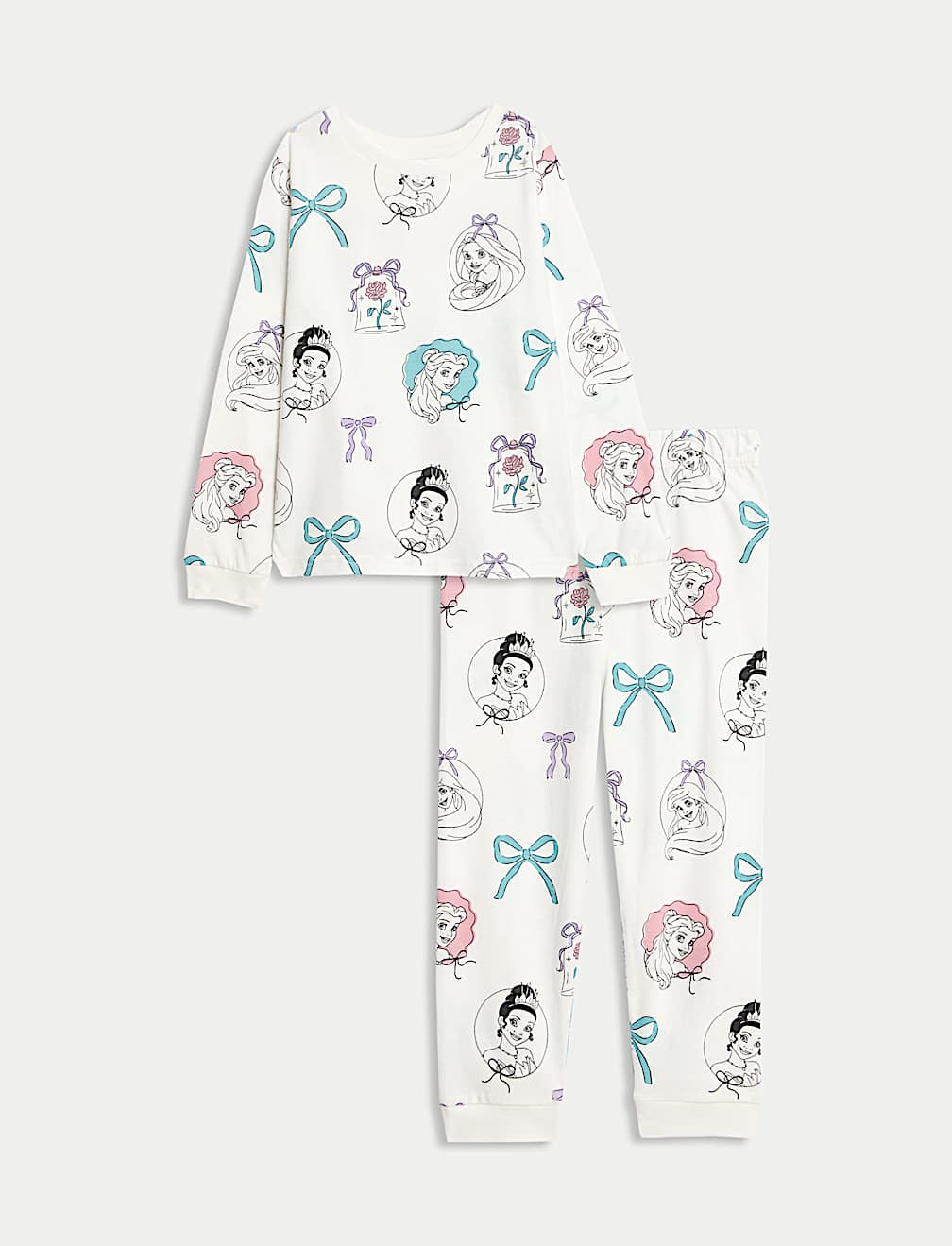 Pure Cotton Disney Princess™ Pyjamas (2-8 Yrs)